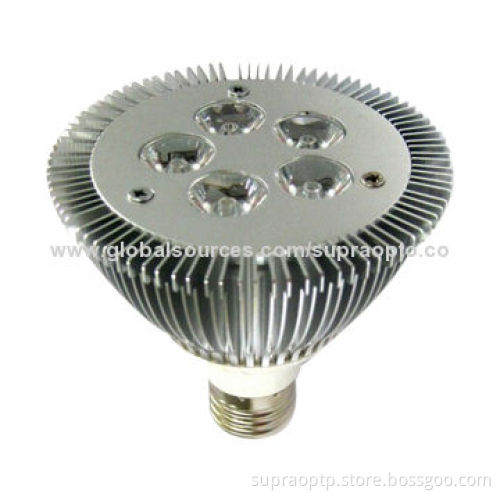 LED Spotlight Bulb with Power of 5 x 1W, Voltage of 12V AC/DC